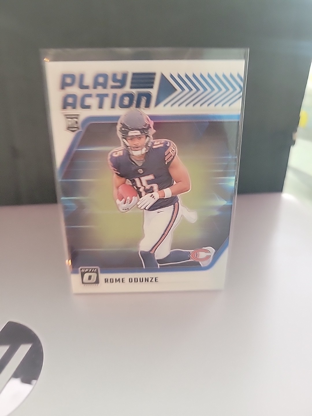 2024 Panini Donruss Optic - Play Action Rome Odunze #3 (RC)