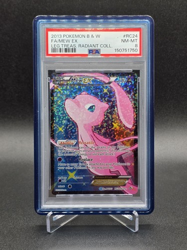 Mew-EX graded PSA 8 for sale on eBay