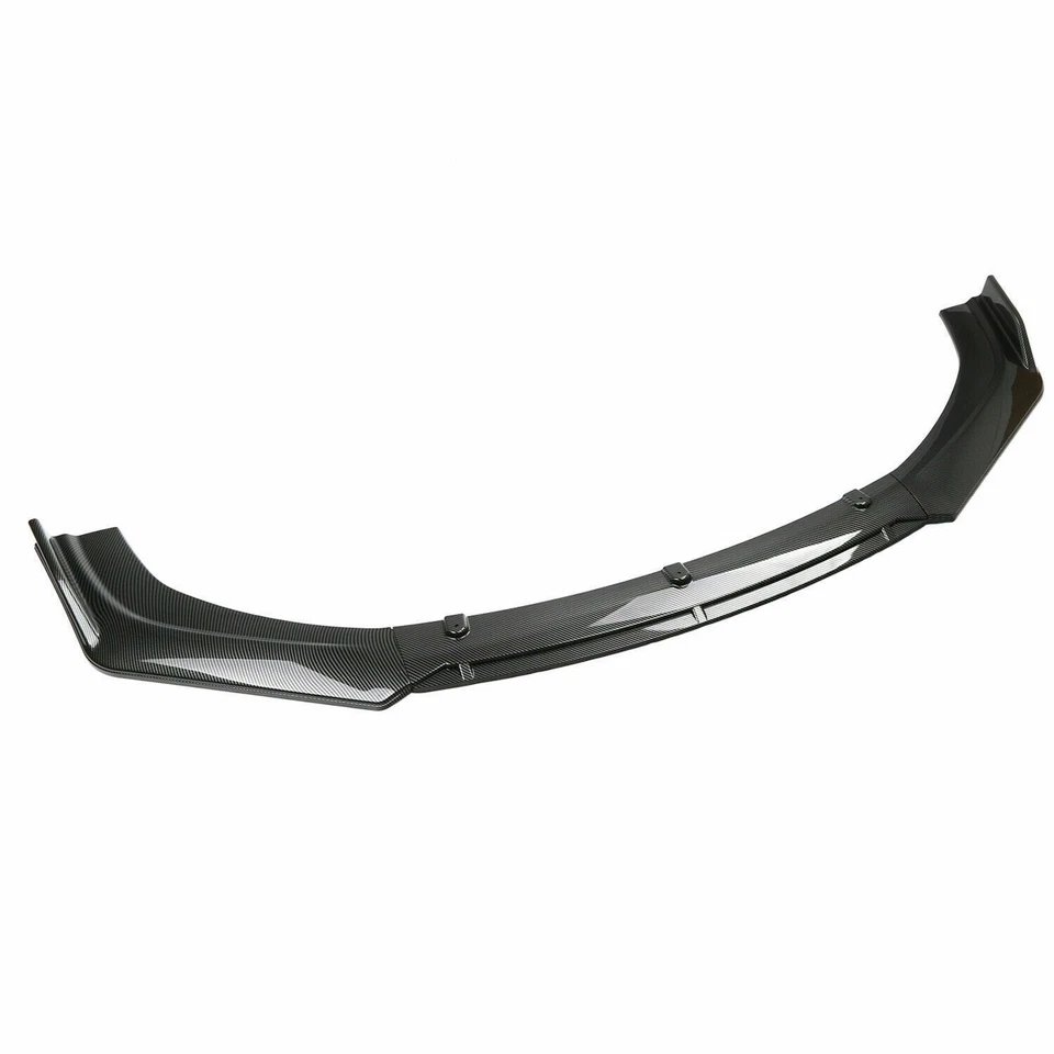 Carbon Fiber Front Bumper Lip Spoiler Splitters Body Kit For Subaru Impreza WRX Foto 2 de 4