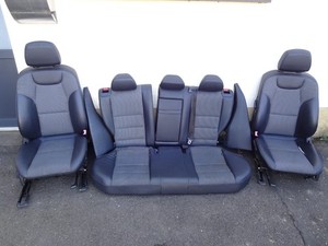 Mercedes C-Klasse W204 Kombi Sportsitze Teilleder Ausstattung Schwarz NurAbholer