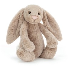 Jellycat Bashful Beige Bunny Stuffed Animal, Large 14" - Plush Toy