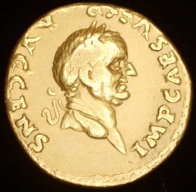 Vespasian, AV Aureus gVF