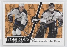 2000-01 Upper Deck Vintage Vincent Lecavalier Dan Cloutier #333 0f8