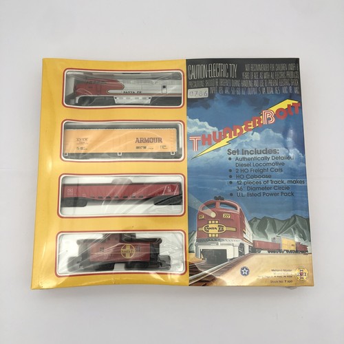 Juego de tren expreso Mehano Master Thunderbolt escala HO T320 Santa Fe 0786 | Zustand: New