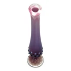 Vintage Fenton Plum Opalescent Hobnail Swung Bud Vase 8"  Purple 1959-1962
