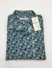Tommy Bahama Mens Coast Chico Palms Shirt in Blue Monday Size XLT
