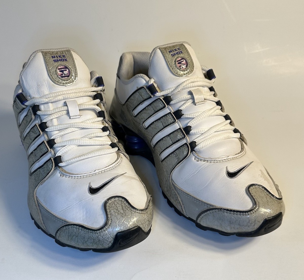 2009 Nike Shox NZ SE Women's Sz 8.5 Metallic Silver Black White | eBay