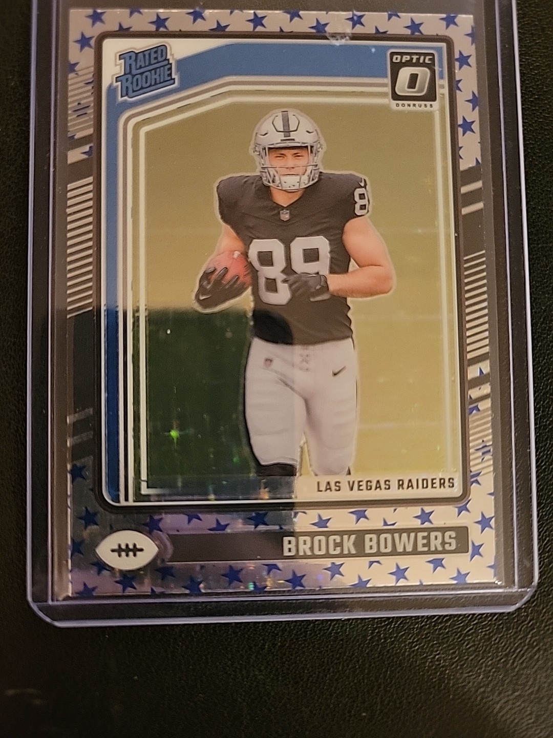2024 Panini Donruss Optic - Rated Rookie Brock Bowers #215 Stars Prizm (RC)