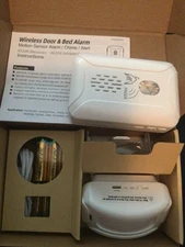 Usuperink door chime, motion sensor alarm wireless alarm security 1 set