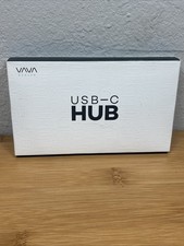 VAVA VA-UC018 USB C Hub, 11-in-1 Docking Station with Dual 4K HDMI, Grey