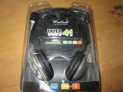 Wintech WH - 41 Headset ( Kopfhörer mit Mikrophon) NEU in Originalverpackung!
