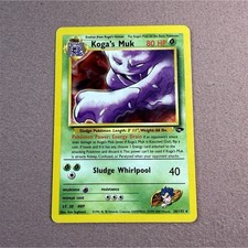 Pokemon Koga's Muk 26/132 Gym Challenge Rare Regular Unlimited 2000 Sugimori on eBay