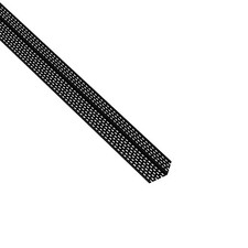 Black Perforated Closure Trim