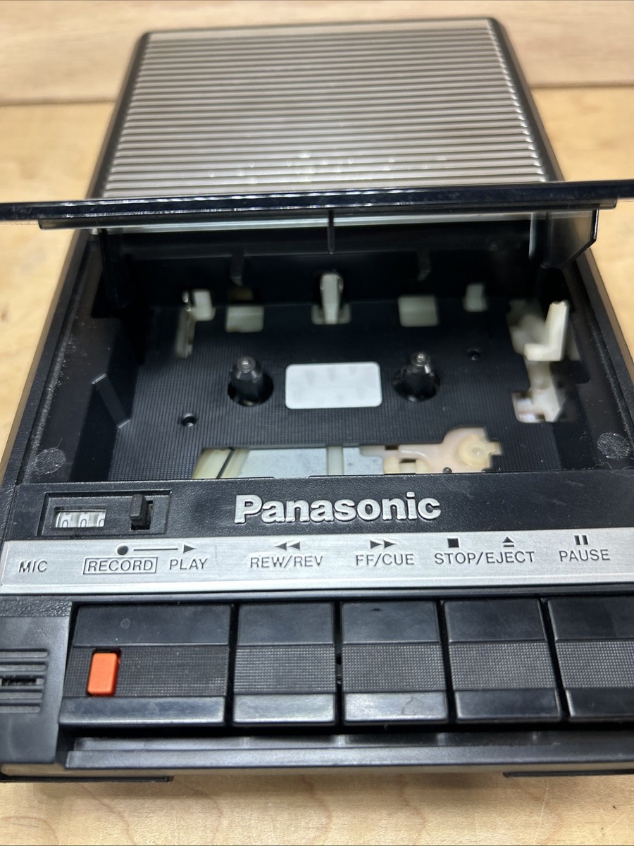 Vintage Panasonic RQ-2108 Portable Cassette Tape Recorder/Player