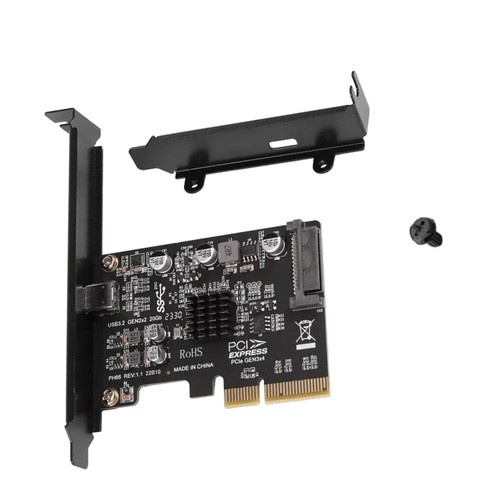 1 PC PCIE to Type-C USB 3.2 Gen Expansion Card Accessories PCI-Express 4X 20Gbps - Afbeelding 5 van 15