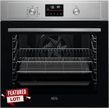 AEG BEX535A61M Single Oven Electric AirFry in Stainless Steel