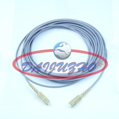 10 meters Armored Multi-mode   Fiber Optic Cable 62.5/125  SC UPC to SCUPC *pt