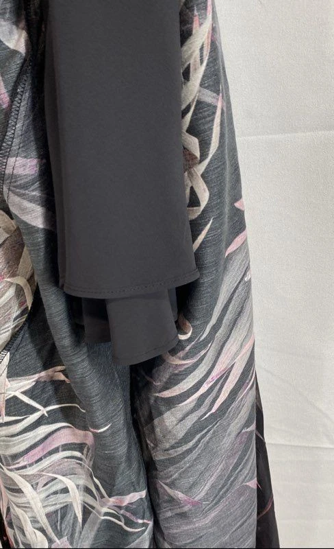 Vestido maxi feminino Allsaints multicolorido sem mangas tamanho 4 - Imagem 3 de 4