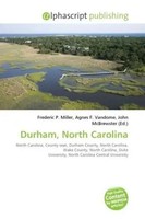 Frederic P. Miller (U. A.) | Durham, North Carolina | Taschenbuch | Englisch