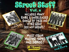 STREET STUFF Doo Wop Volume #2 Includes 15 Unreleased Tracks
