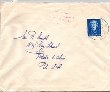 GOLDPATH: Netherlands cover 1957 to USA CV923_P02