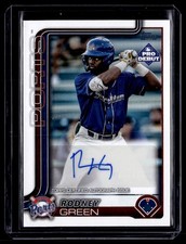 2025 Topps Pro Debut #PD-105 Rodney Green Base Autographs