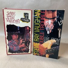 Stevie Ray Vaughan Live from Austin City Limits Lot of 2 ROCK VHS 1995