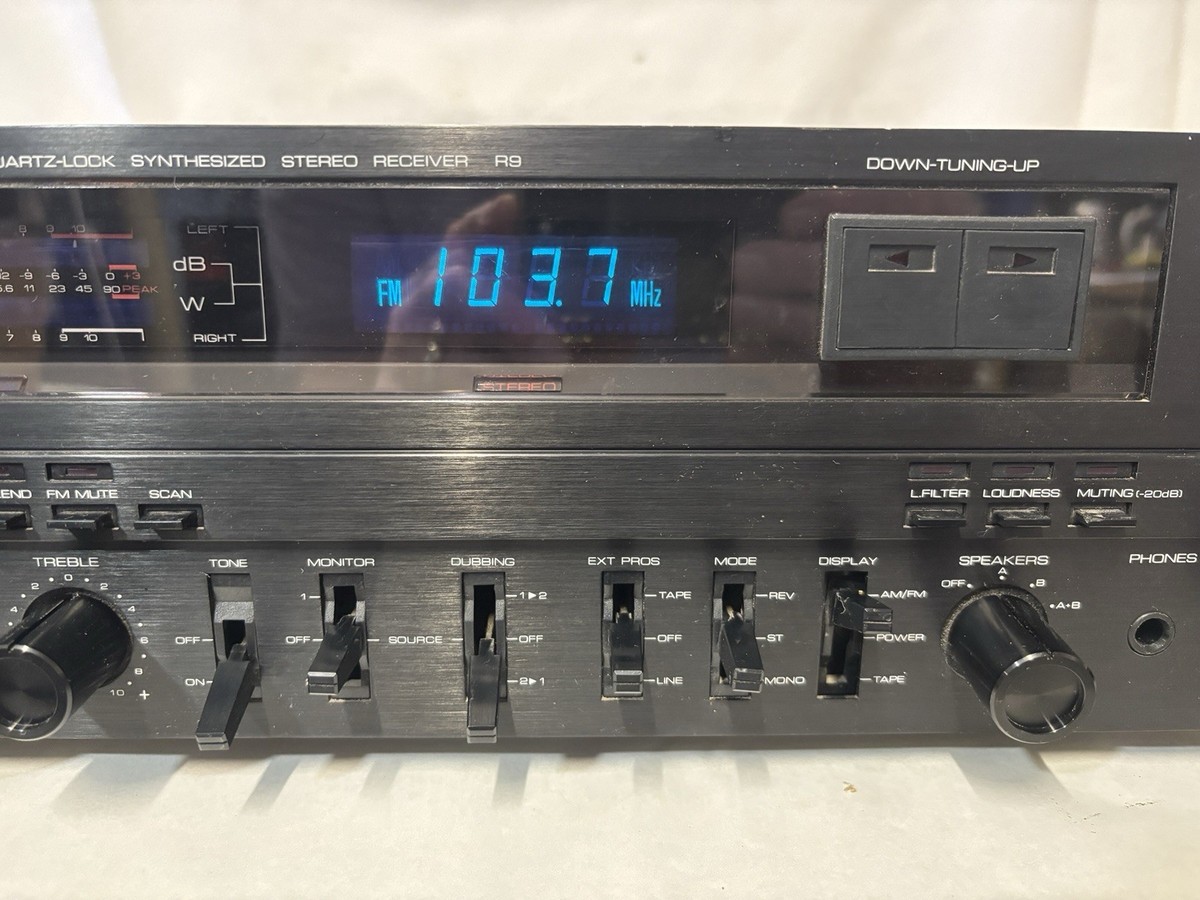 SAE Two R9 Digital Quartz-Lock Synthesized Stereo Receiver Vintage