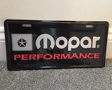 LP167- Mopar Preformance license plate