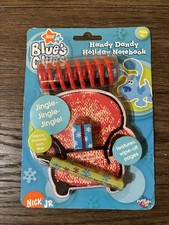 Nick Jr. Blue s Clues Handy Dandy Holiday Notebook by Flying Colors- RARE 2004