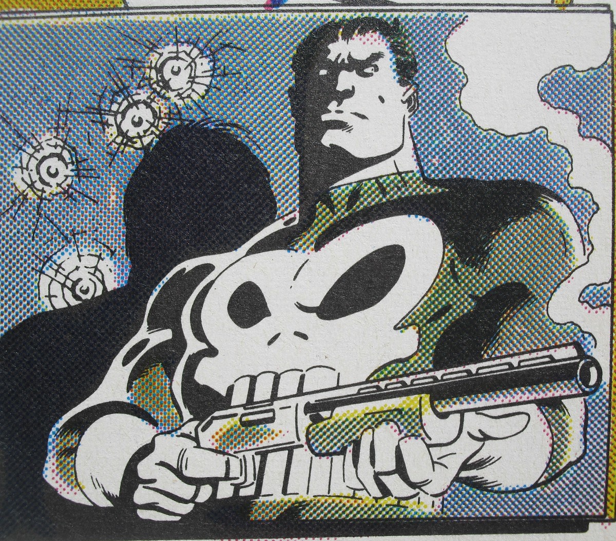 Punisher Book One Circle of Blood UK Hardcover HC Rare 1987
