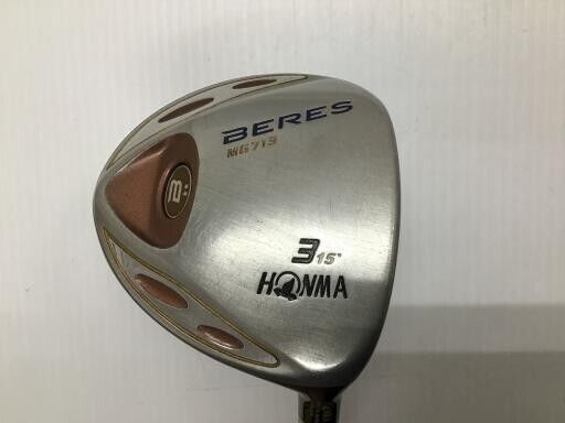 Honma Beres MG713 18° 5 Wood Regular Graphite Shaft Golf Pride Grip Honma Beres MG713 18° 5 Wood Regular Graphite Shaft Golf Pride Grip