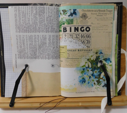 Diario basura hecho a mano diario en blanco cuaderno de viajeros 100 páginas estilo vintage G - Imagen 3 de 22