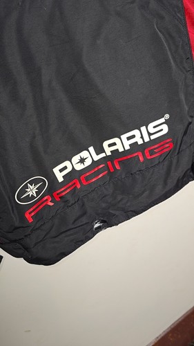 Polaris Racing Jacket Youth Size XL 18 Red Black Kids Snowmobiling Racing - Picture 15 of 22