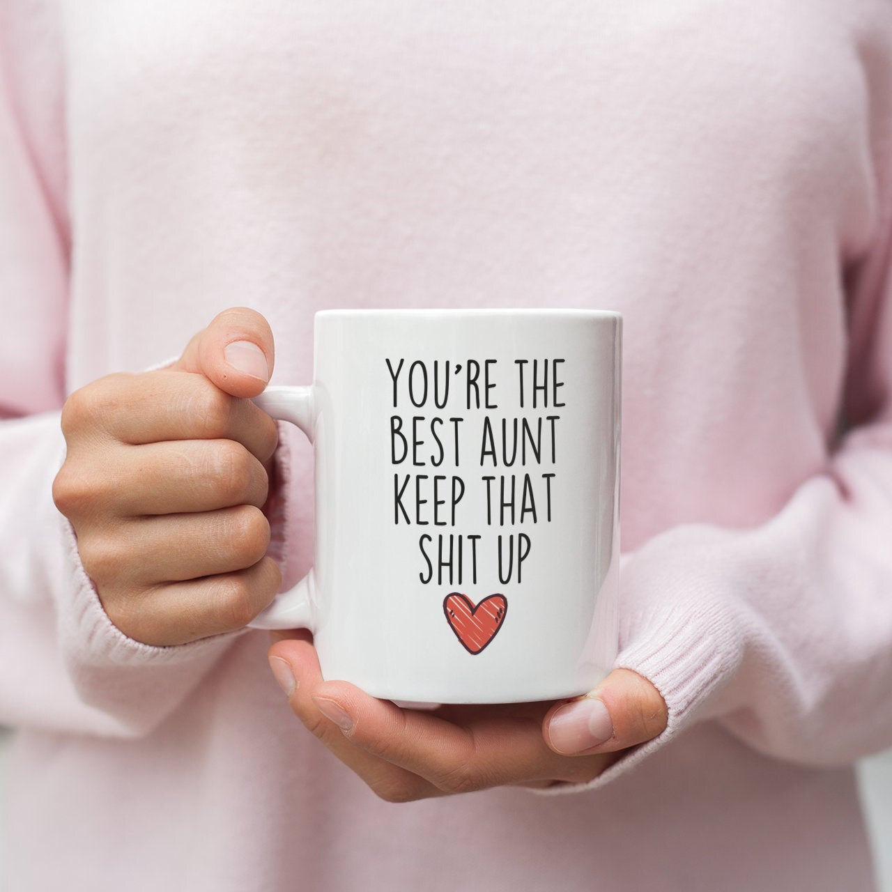 Funny Aunt Coffee Mug - Perfect Gift Idea for Your Beloved Aunt