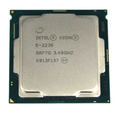 Intel Xeon E-2236 3.4GHz up to 4.8GHz 12MB 6-Core 80W LGA1151 SRF7G - Afbeelding 2 van 4