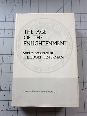 The Age of Enlightenment Theodore Besterman 1967 Hardback Book