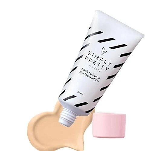 Simply Pretty Fresh Radiance Gel Foundation, Medium Beige Shade 30gm - Image 2 of 3