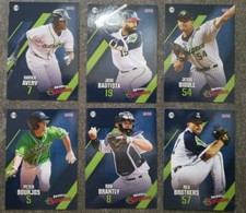 2018 GWINNETT STRIPERS SINGLE CARDS from Team Card Set - CHOOSE YOUR PLAYER