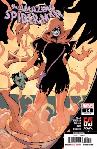 AMAZING SPIDER-MAN #14 2ND PRINT VARIANT HALLOWS EVE MARVEL COMICS 2023
