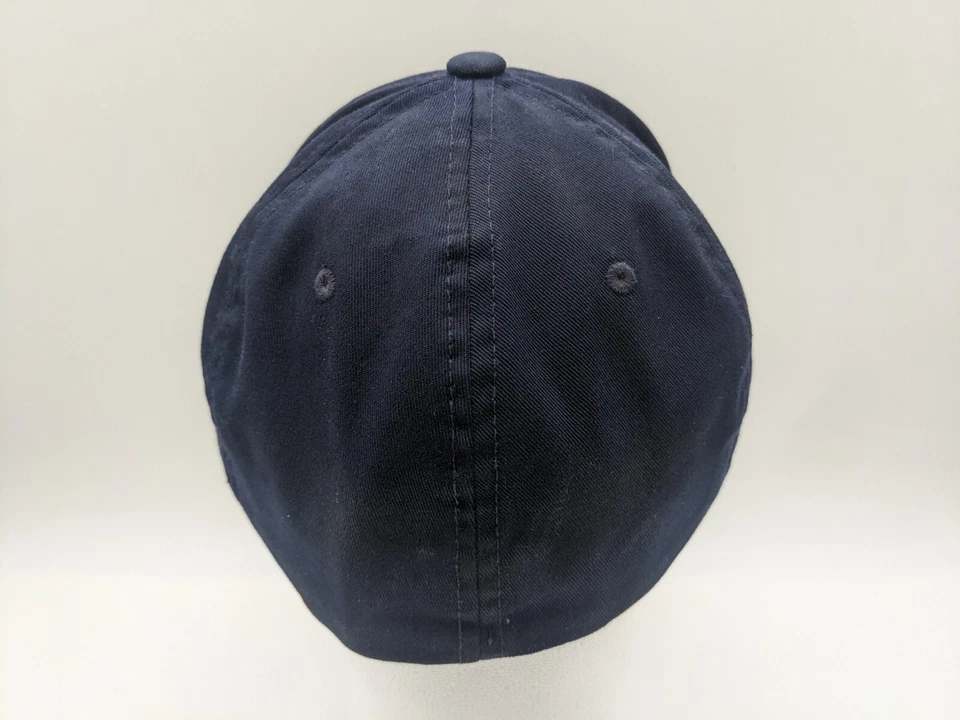 Troy Lee Designs Hat Blue Small Medium Sample Navy Flex Fit S/M - Image 3 of 4
