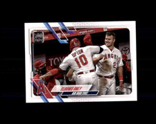2021 Topps Elbows Only Los Angeles Angels #166 (Upton / TROUT ) (L)