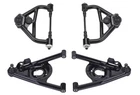 1970-81 Chevy Camaro Tubular Upper & Lower Control Arm Set Black C21038/C21037