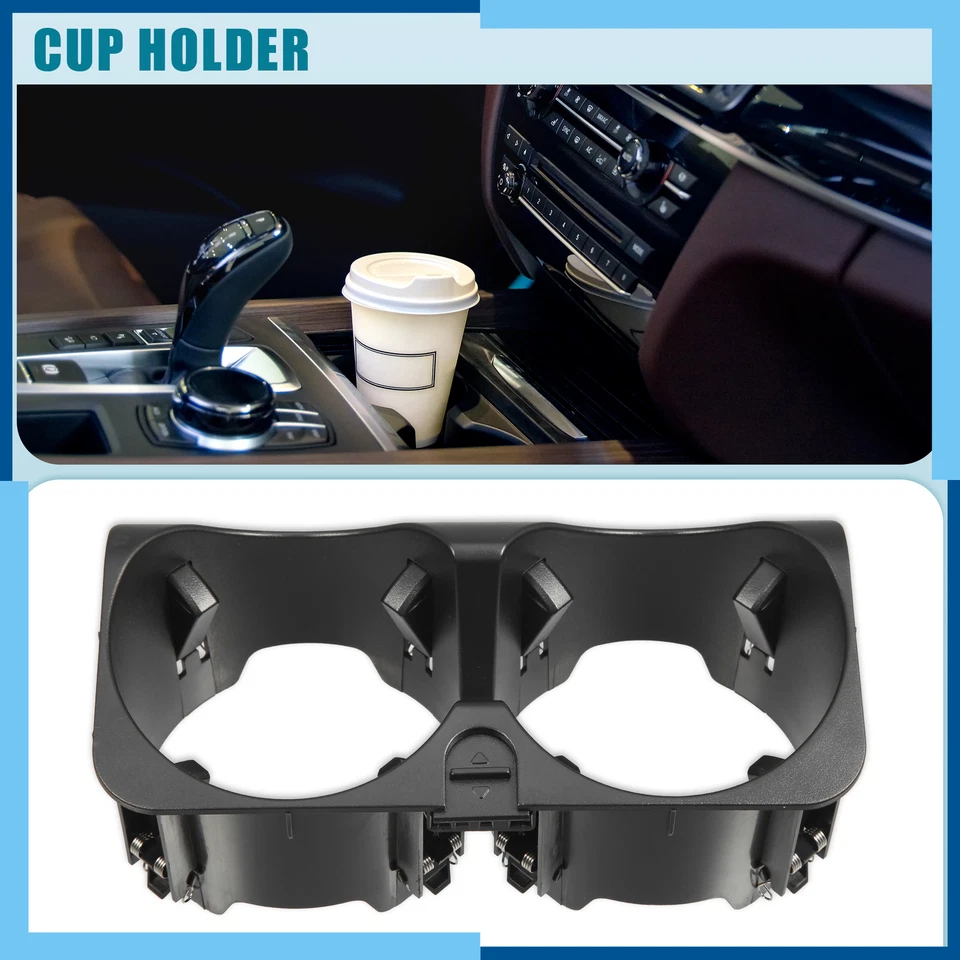 Pack (1) Portavasos trasero A2218130014 para Mercedes-Benz W221 2009-2012 Foto 2 de 4