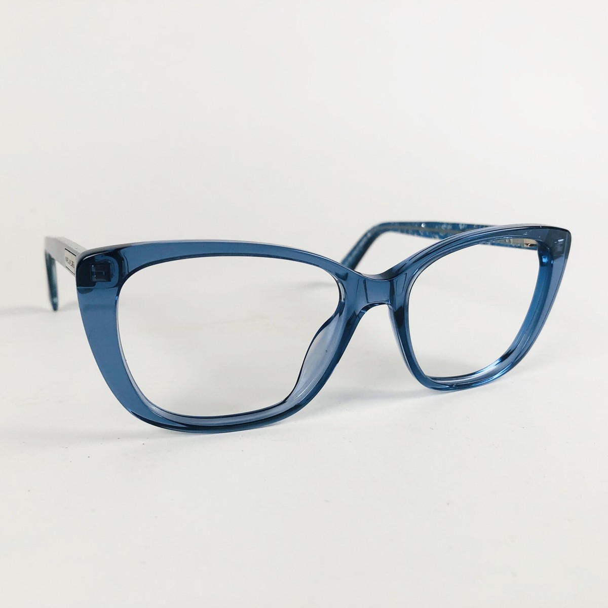 MARC JACOBS eyeglasses TRANSLUCENT BLUE SQUARE glasses frame MOD