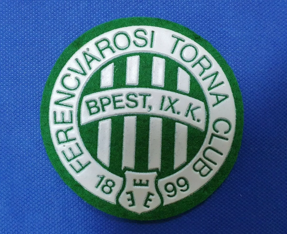 FERENCVAROSI TC. FOOTBALL CLUB. Vintage Soviet pin badge. Rarity