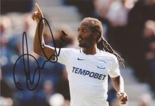 PRESTON* DANIEL JOHNSON SIGNED 6x4 ACTION PHOTO+COA