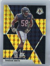 2020 Panini Mosaic Football Choice Black Gold Prizm #46 Roquan Smith No 6 of 8