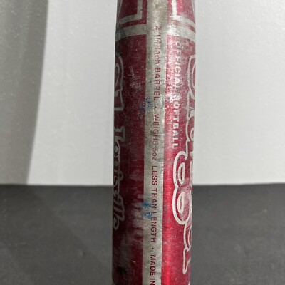 Batte Softball Louisville Slugger 712 – Alu 34" 29 Oz, Diamètre Canon 2 1/4", Jeune