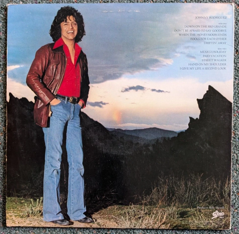 Johnny Rodriguez – Rodriguez (USA MINT vinyl LP ) - Image 2 of 3